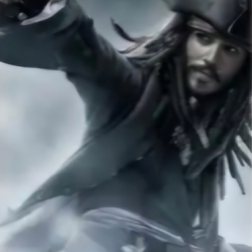 Captain Sparrow- Pirates of the Carribean Canvas Art Print